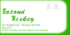botond miskey business card